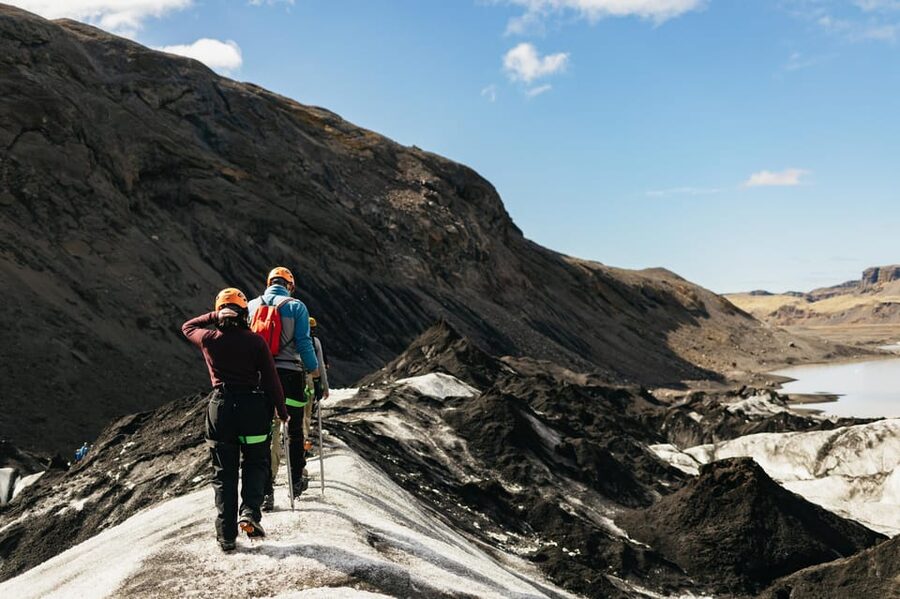 Vik: Guided Sólheimajökull Glacier Hike - Crampons and ice axe: learning the basics without drama