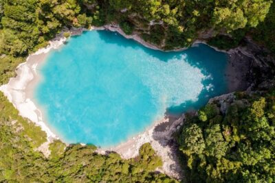 Volcanic Valley Self Guided Walking and Hiking at Waimangu - Trail options and the internal shuttle bus return