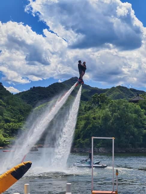 Water-Great Wall Odyssey: Hike & Cruise One Day Tour - The included boat ride: seeing the Wall from water level