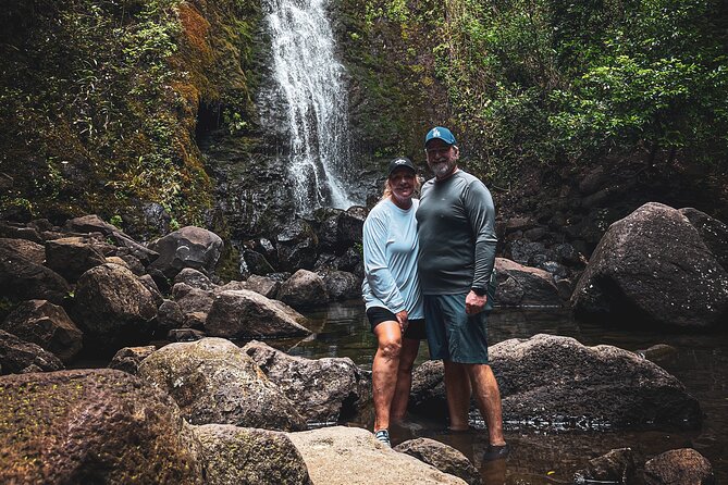 Waterfall Hike in Hawai'i Rainforest Trail - The Waterfall Walk Itself: Bamboo, Taro, and Stream Crossings