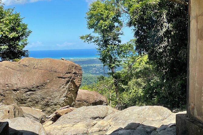 Waterfall Hike in Remote Area of El Yunque Rainforest; San Juan - What to Bring for Wet Rock Traction and Real Water Time