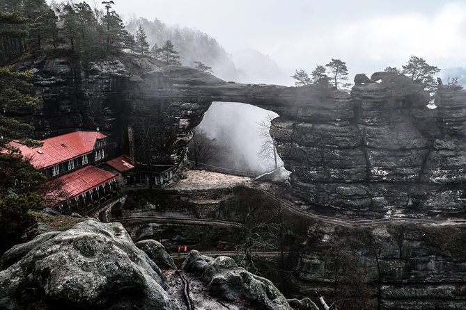 Winter Fairytale The BEST of Bohemian & Saxon Switzerland Hiking Tour - Bastei Bridge: the sunset-style viewpoint you’ll be glad you timed right