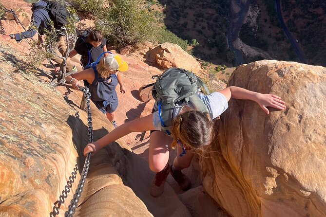 Zion National Park- Private Angels Landing Hike Permit Included - The Angels Landing Hike: Chains, Drop-Offs, and a Guide’s Job