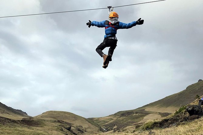 Zipline and Hiking Adventure Tour in Vík - The hike between lines: short climbs, narrow trails, and real footing